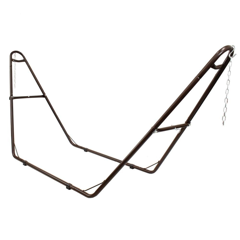 Bronze Heavy-Duty Steel Universal Hammock Stand for 9 to 14 Feet Hammocks