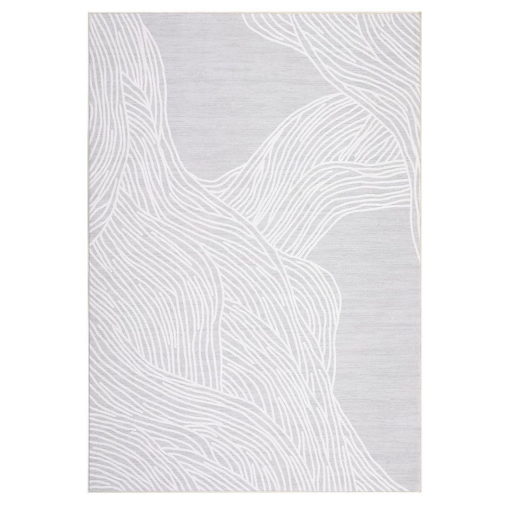 Gray 10 ft. x 13 ft. Modern Abstract Carpet Washable Rug Living Room Carpet So Non-Slip Imitation Cashmere Area Rug price history on PriceWatchPro
