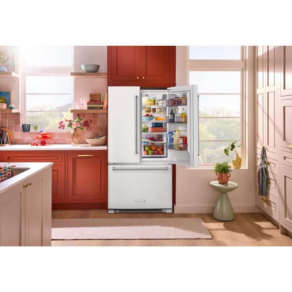KitchenAid French Door Fridge (KRFC136RWH) - White KitchenAid French Door Fridge (KRFC136RWH) - White