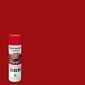 17 oz. M1600 System Precision Line Solvent-Based Safety Red Inverted Marking Spray Paint (Case of 12)