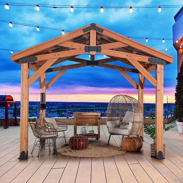 Backyard Discovery Norwood 12 ft. x 10 ft. All Cedar Wood