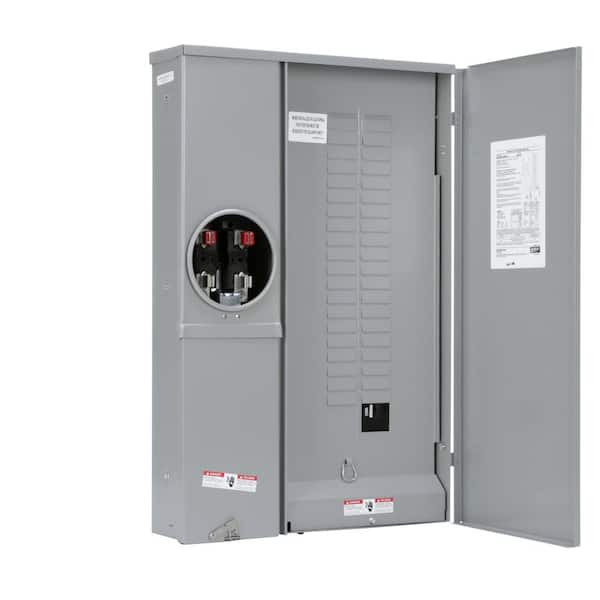 Murray 200-Amp 40-Space 40-Circuit Combination Meter Socket Load