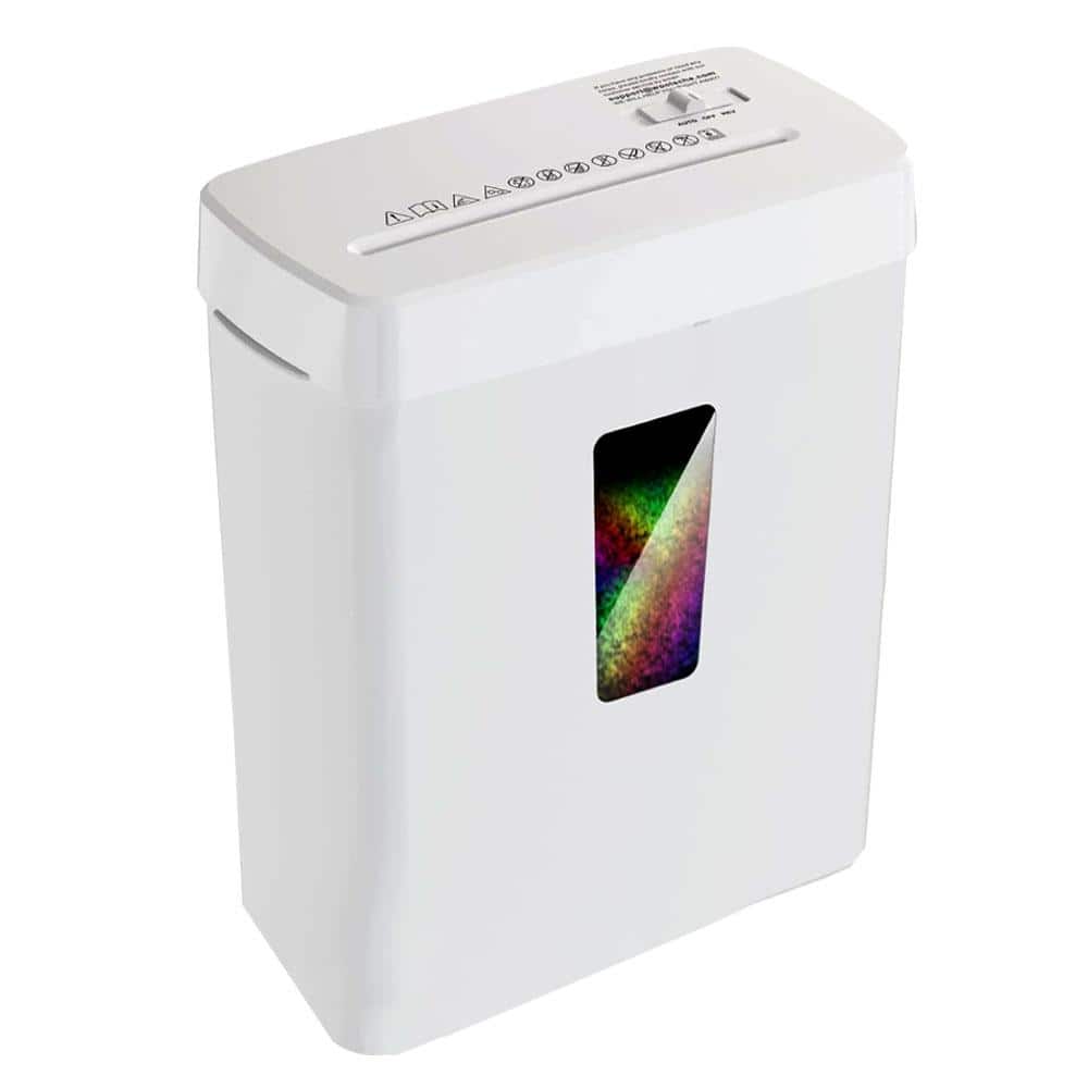 5-Sheet Paper Shredder, P-5 Security Level, Micro Cut with 3.43-Gallon Bask
