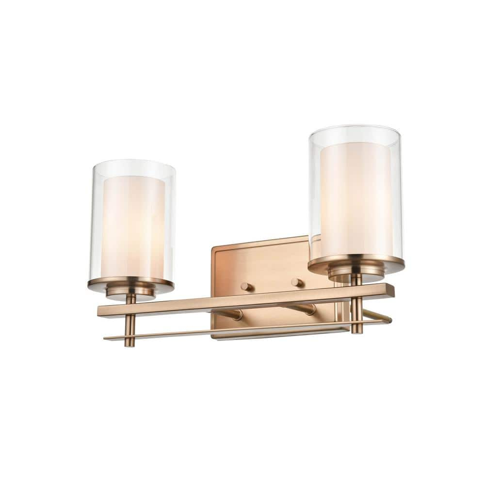 Millennium Lighting - Huderson - 2 Light Bath Vanity-8.75 Inches Tall and 16