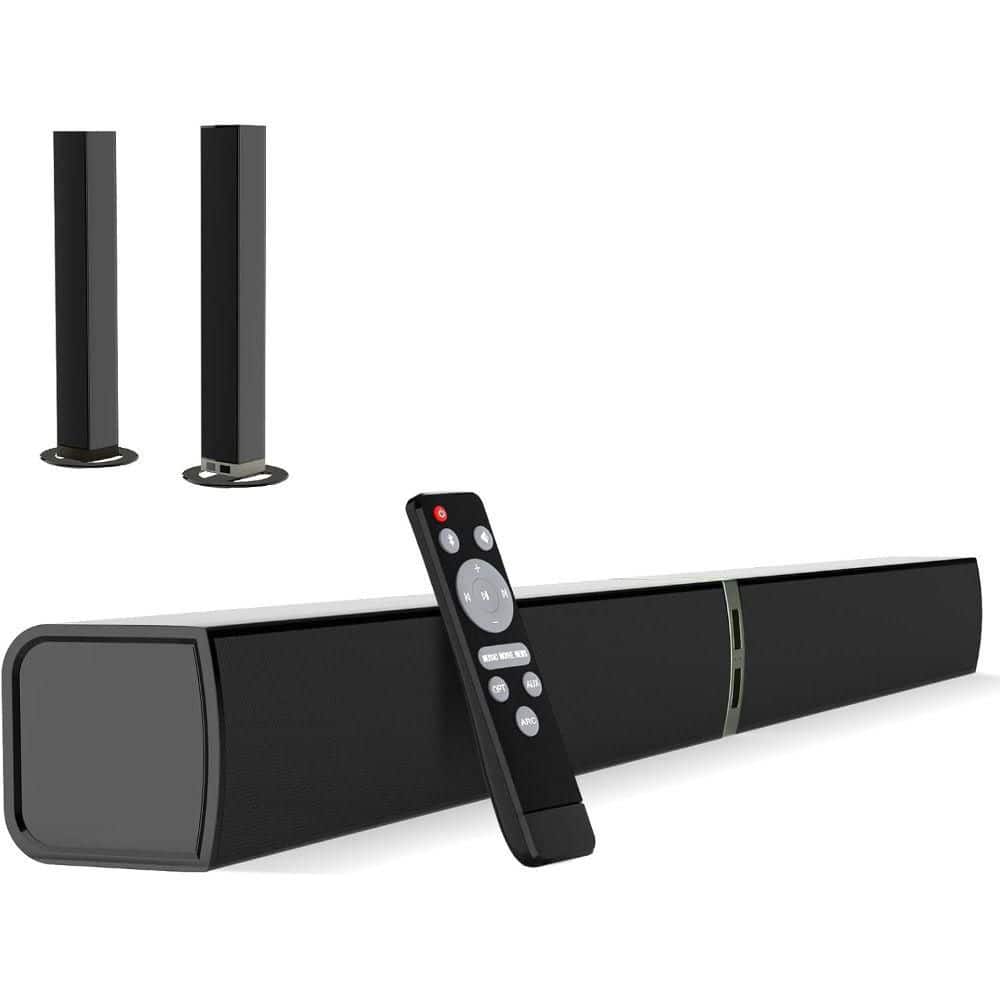 36in 2.0 Channel Detachable Design and Deep Bass Bluetooth Soundbar with