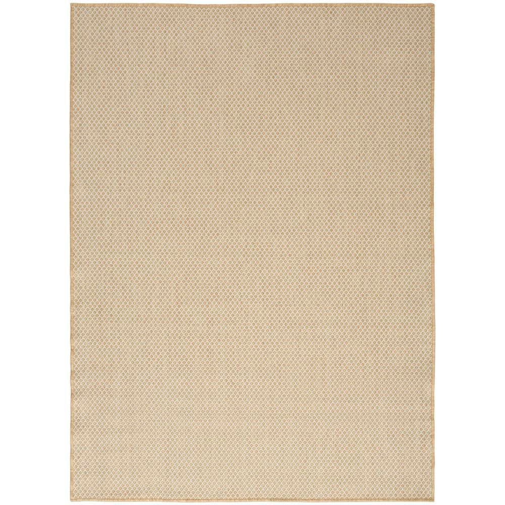Courtyard Jute Ivory 4 ft. x 6 ft. All-over design Contemporary Area Rug price history on PriceWatchPro