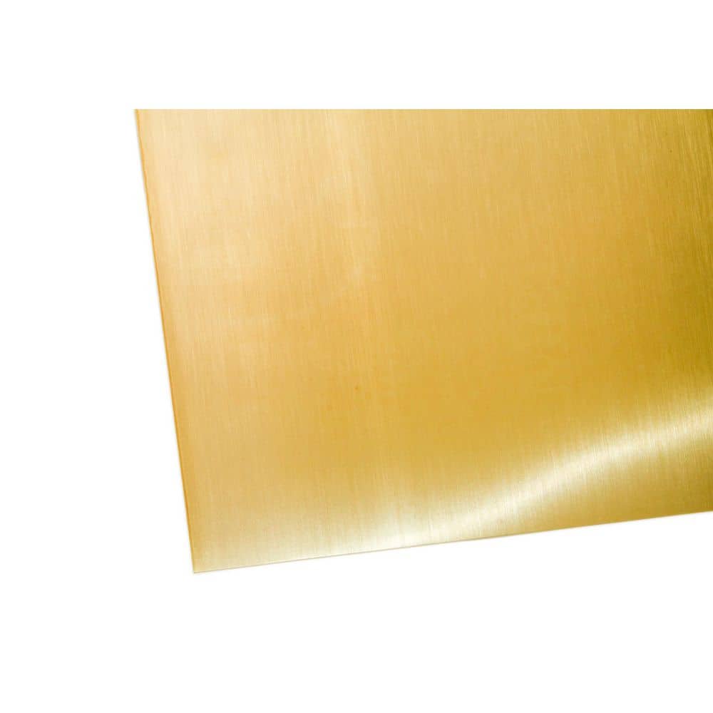 12 in. x 24 in.-22 Gauge Thick Solid Brass Sheet Metal price history on PriceWatchPro