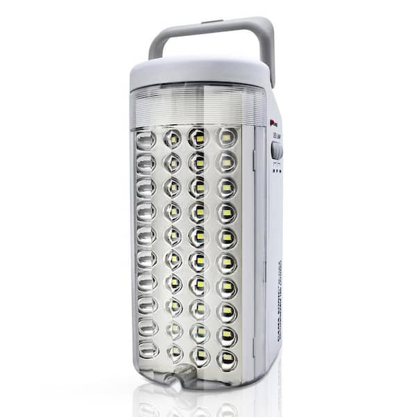 GAMA SONIC 40-LED Rechargeable Battery-Powered Emergency Lantern