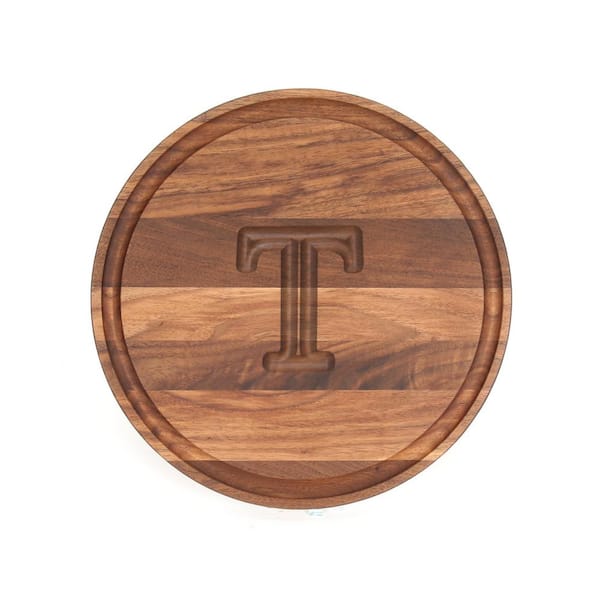 BigWood Boards Round Walnut Cheese Board T