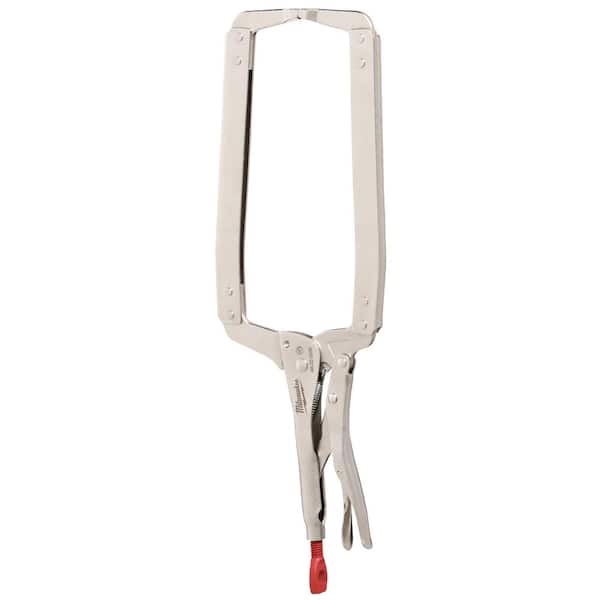 Milwaukee 7 in. C-Clamp Torque Lock Locking with Regular Jaws and