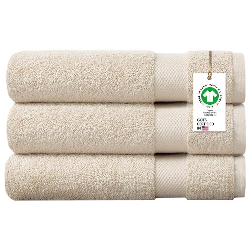 Ivory Antimicrobial Organic Cotton Hand Towel + Reviews