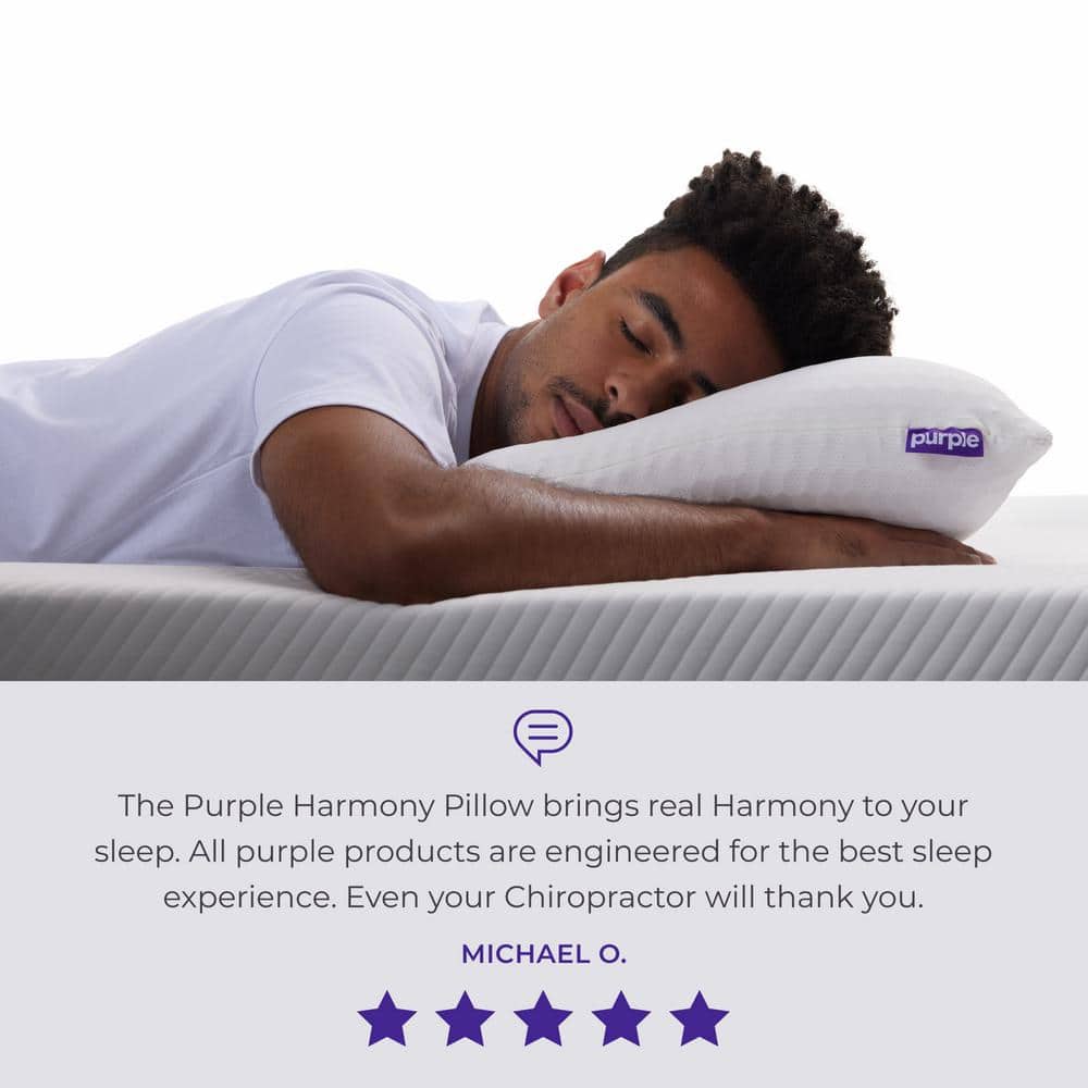 White GelFlex Grid Latex Core Medium Pillow