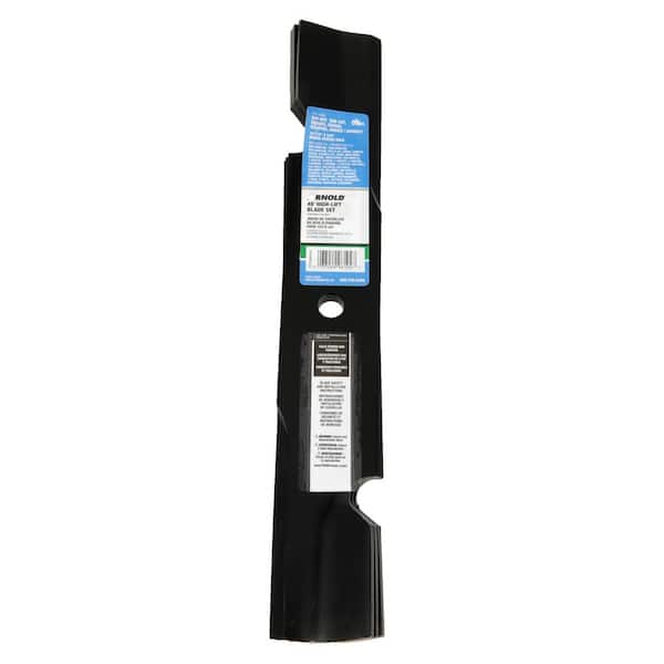 Arnold Replacement High Lift Blade Set for Select 48 in. Riding Lawn Mowers with 5/8 in. Center Hole