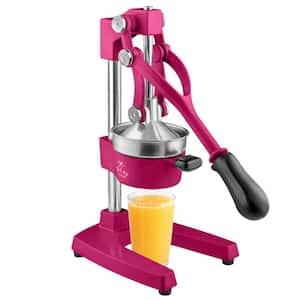 Zulay Kitchen Cast-Iron Orange Juice Squeezer-Large Red Z-CITRS