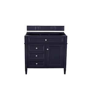 Brittany 34.8 in. W x 23 in. D x 32.8 in. H Single Bath Vanity Cabinet Without Top in Victory Blue