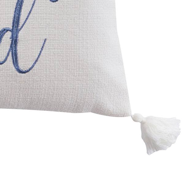 Levtex Home Bennett Stay in Bed Oblong Throw Pillow - White - 14 in