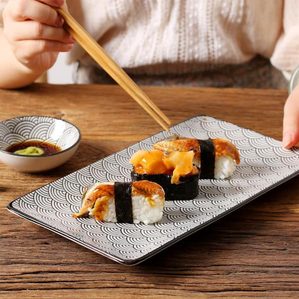 Black Crystal Sushi Set for Two –