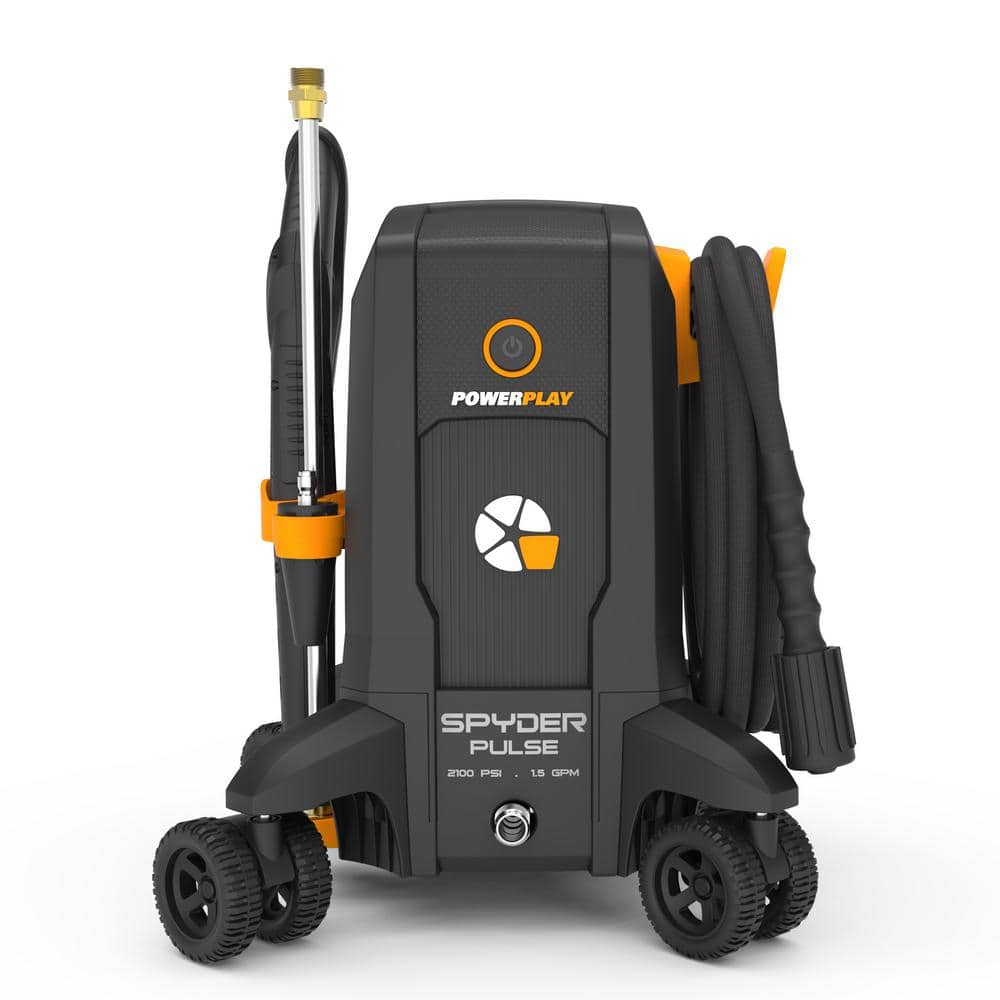 Spyder Pulse 2100 PSI Electric Pressure Washer with Plastic Hose