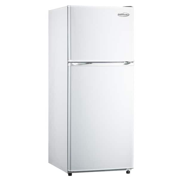 PREMIUM 9.9 cu. ft. Frost Free Top Freezer Refrigerator in White