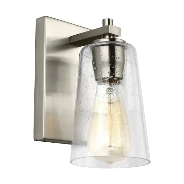 Mercer 1-Light Satin Nickel Sconce