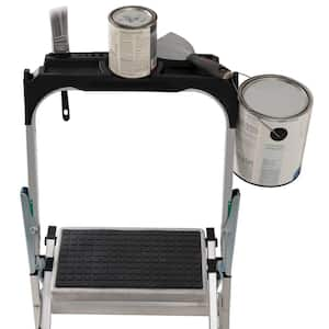 4 ft. Aluminum Step Stool with 300 lbs. Load Capacity Type IA Duty Rating