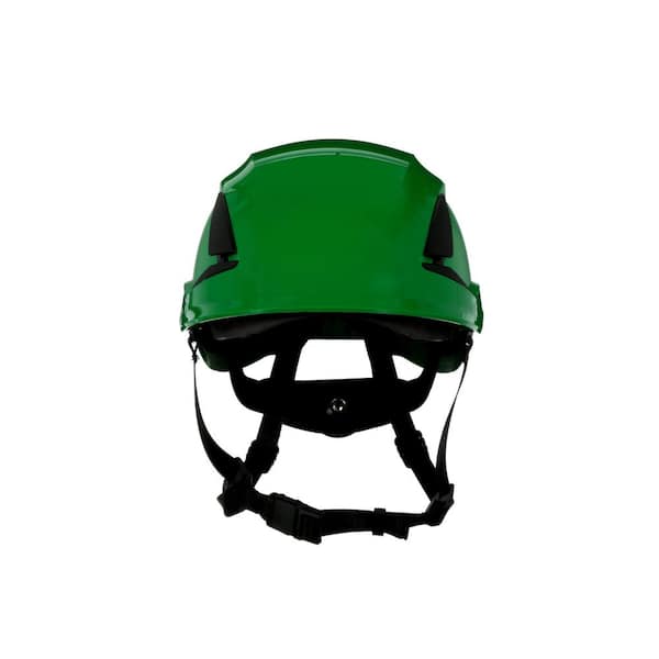 3M SecureFit Green Suspension Safety Helmet (Case of 10)