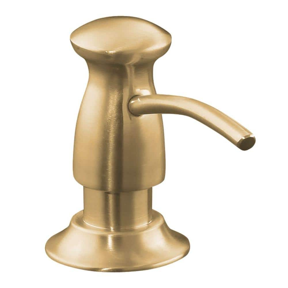 KOHLER Soap Lotion Dispenser In Vibrant Brushed Bronze K 1893 C BV   Vibrant Brushed Bronze Kohler Kitchen Soap Dispensers K 1893 C Bv 64 1000 