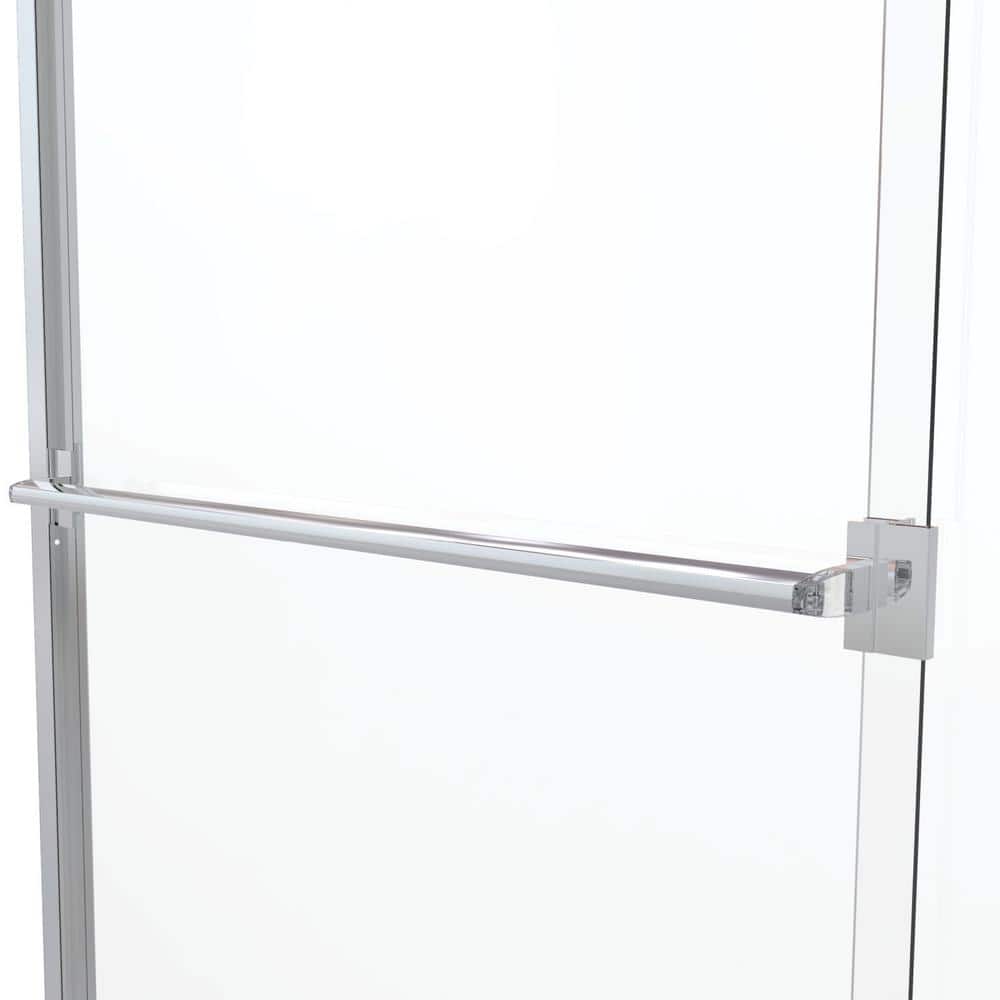 Classic Chrome 70" Semi-Frameless Sliding Shower Door