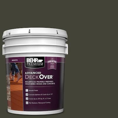 5 gal. #SC-108 Forest Smooth Solid Color Exterior Wood and Concrete Coating