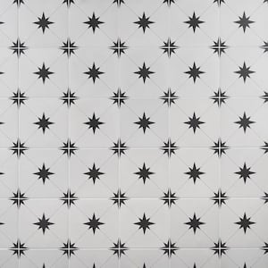 Polaris Blanco 9 in. x 9 in. Matte Porcelain Floor and Wall Tile (10.76 sq. ft./Case)