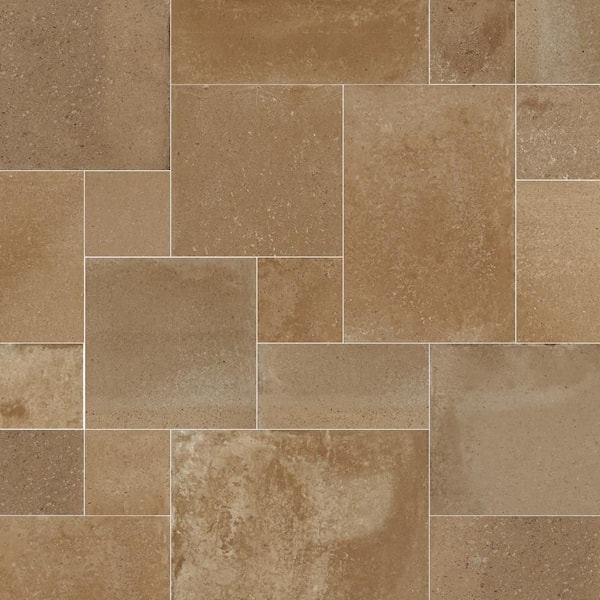 Adagio Rosso Modular 26 in. x 51 in. Porcelain Floor and Wall Tile (9.15 sq. ft. /Case)