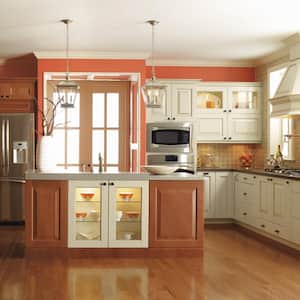 Nouveau Custom Kitchen Cabinets Shown in Classic Style
