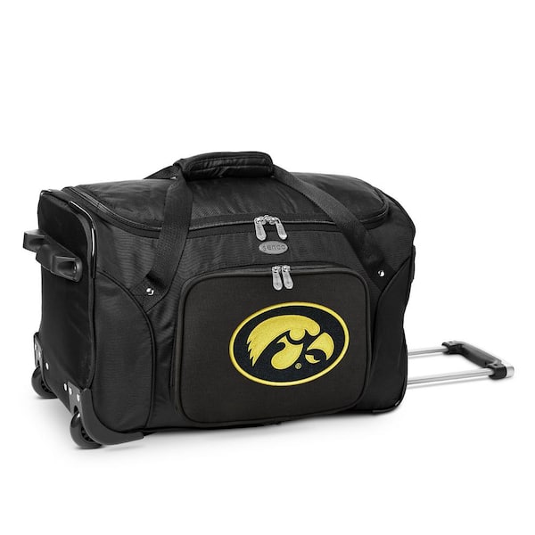 Mojo Iowa Hawkeyes 22" Wheeled Duffel Bag