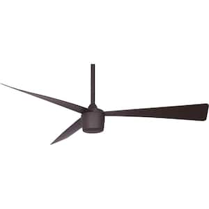 Star 7 52 in. Integrated LED Indoor Oil Rubbed Bronze DC Motor 6 Speeds Ceiling Fan with Light Kit and Remote Control
