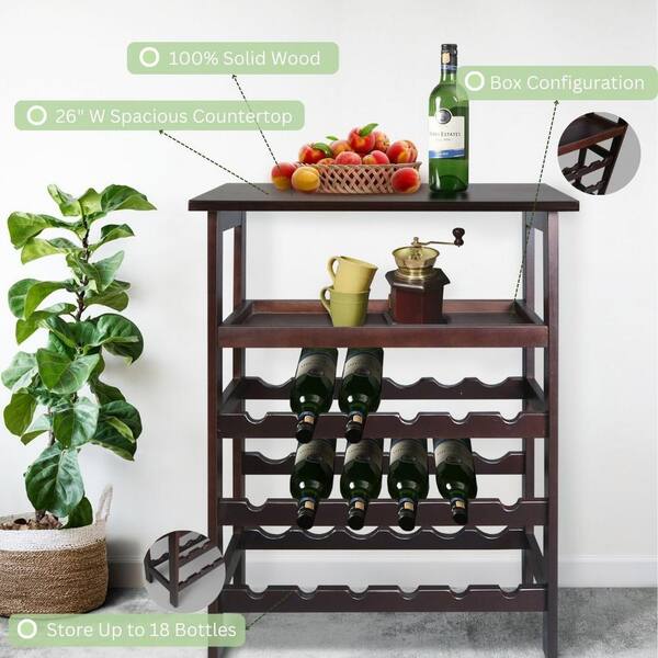 Purchases Wine rack table