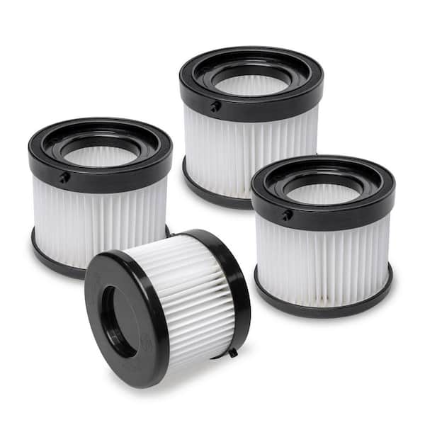 Wet Dry Vacuum Filter for Milwaukee M18 0882-20 Compact Vacuum (4-Pack)