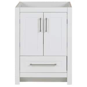 Craye 24 in. W x 22 in. D x 34 in. H Bath Vanity Cabinet without Top in White