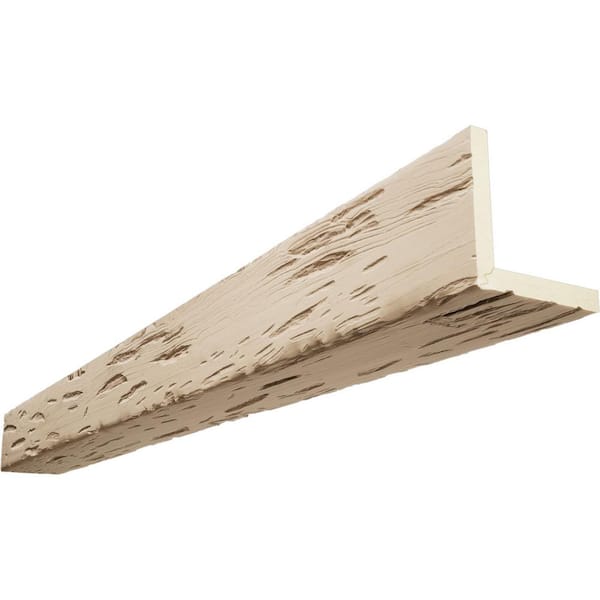 Ekena Millwork Endurathane 8 in. H x 4 in. W x 20 ft. L Pecky Cypress Sonora Desert Faux Wood Beam
