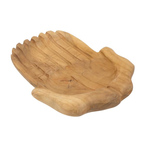 A & B Home Brown in Brown Bowl