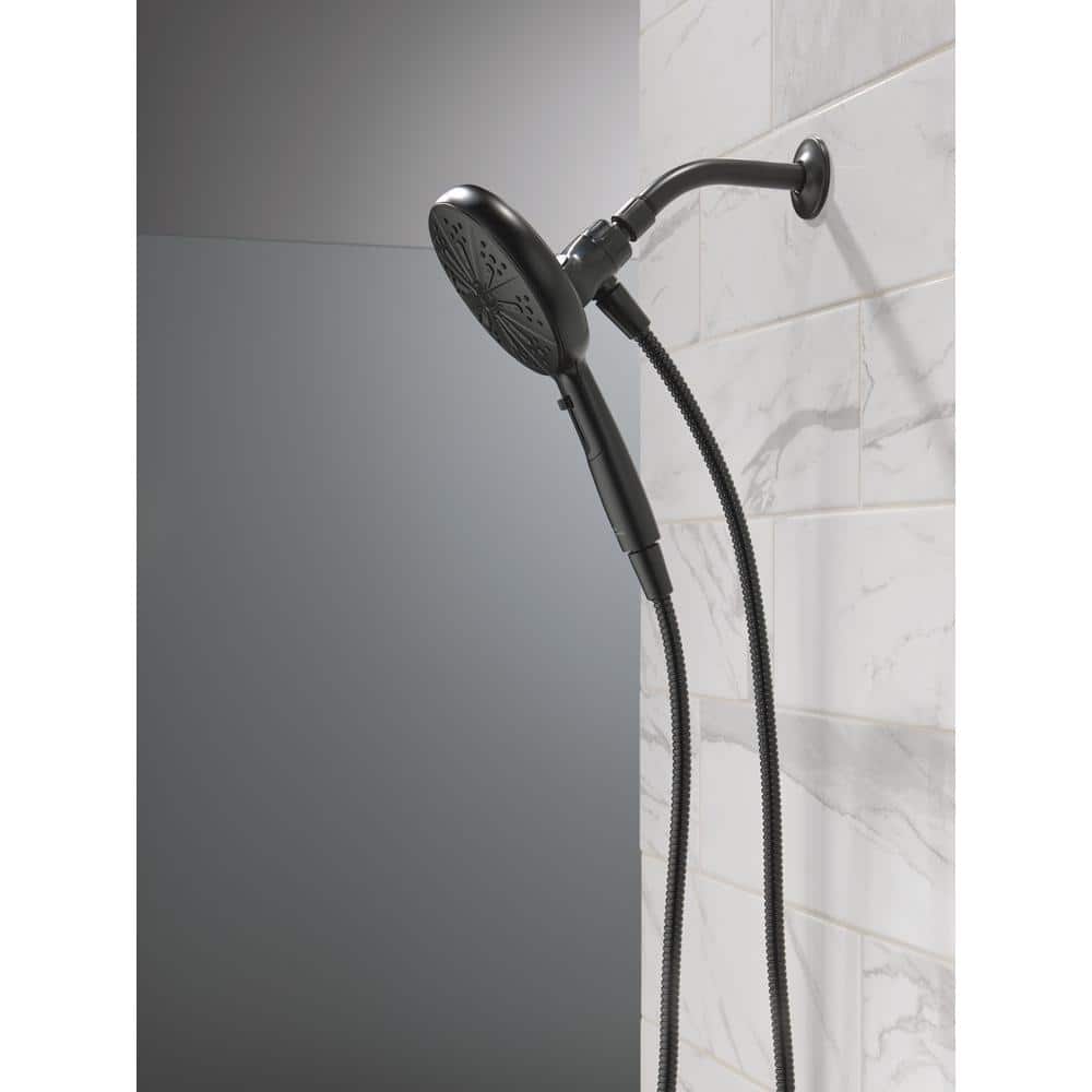 Matte Black Multi-Head Wall Mounted Shower System