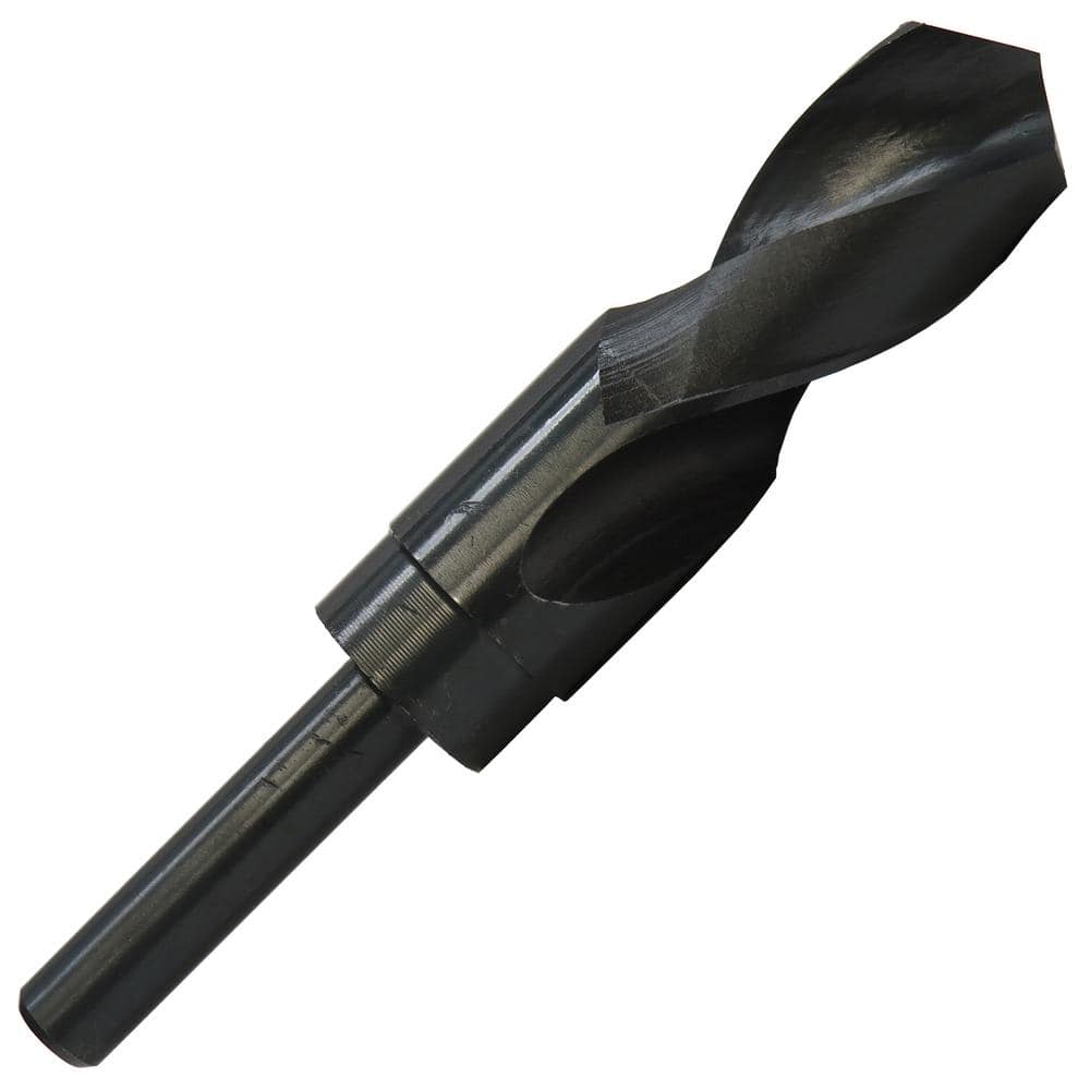 Drill America 1-7/64 in. High Speed Steel Twist Black Oxide Reduced Shank Drill Bit with 3/4 in. Shank