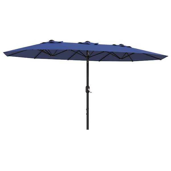 best deal on patio umbrellas SUPERJARE 13FT Outdoor Umbrella with Base Included, Double Sided Pool with Fade Resistant Canopy, Large Table Umbrella for Deck, Market, Backyard Grey Patio Umbrellas | Assembly required (with instructions). Best Choice Products 10ft Offset Hanging Outdoor Market Patio Umbrella w/ Easy Tilt Adjustment - Sky Blue Color:Mint Green