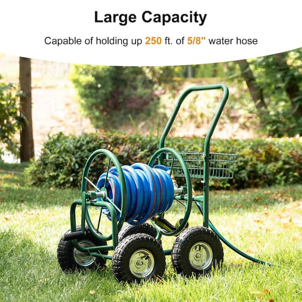 Heavy Duty Garden Water Hose Reel Cart for Outdoor Yard Planting - China  Water Hose Reel and Garden Hose Reel price