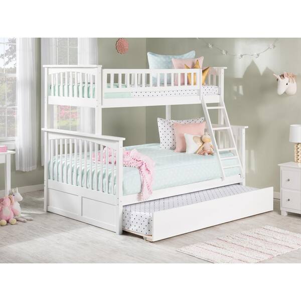 Atlantic Furniture Columbia Bunk Bed, Wayfair Bunk Beds Twin Over Full With Trundle