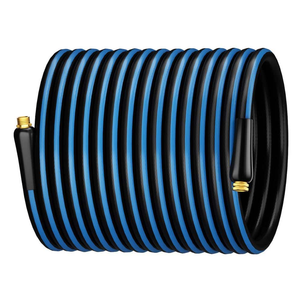 Water Hose 5/8 in. Dia x 100 ft. Heavy-Duty PVC Garden Hose for Lawn, Yard and Outdoor Cleaning price history on PriceWatchPro