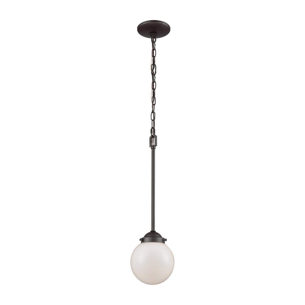 Beckett Mini Globe Pendant Light in Oil Rubbed Bronze