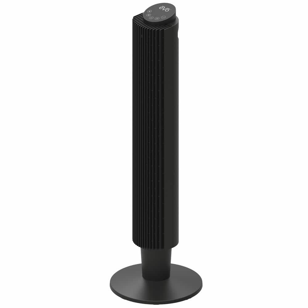 EVO 42" Black Wi-Fi Remote Controlled Tower Fan