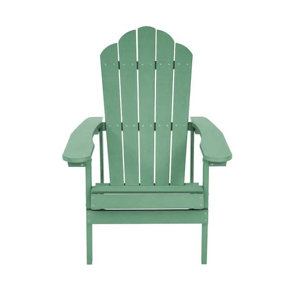 JOYESERY Dark Green HIPS Plastic Weather Resistant Adirondack Chair For   Plastic Adirondack Chairs J Adc 41 Dg 64 600 