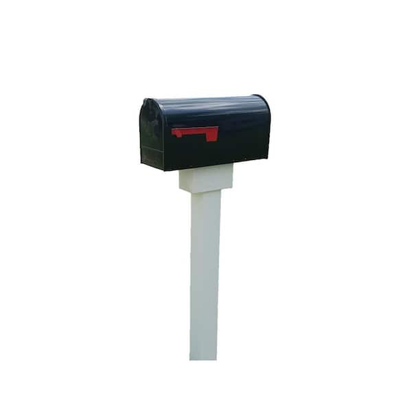 Handy Post 42 in. x 8 in. White Vinyl Mailbox Post Sleeve