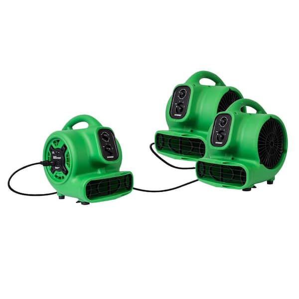XPOWER 925 CFM 3-Speed Multi-Purpose Mini Mighty Air Mover Utility